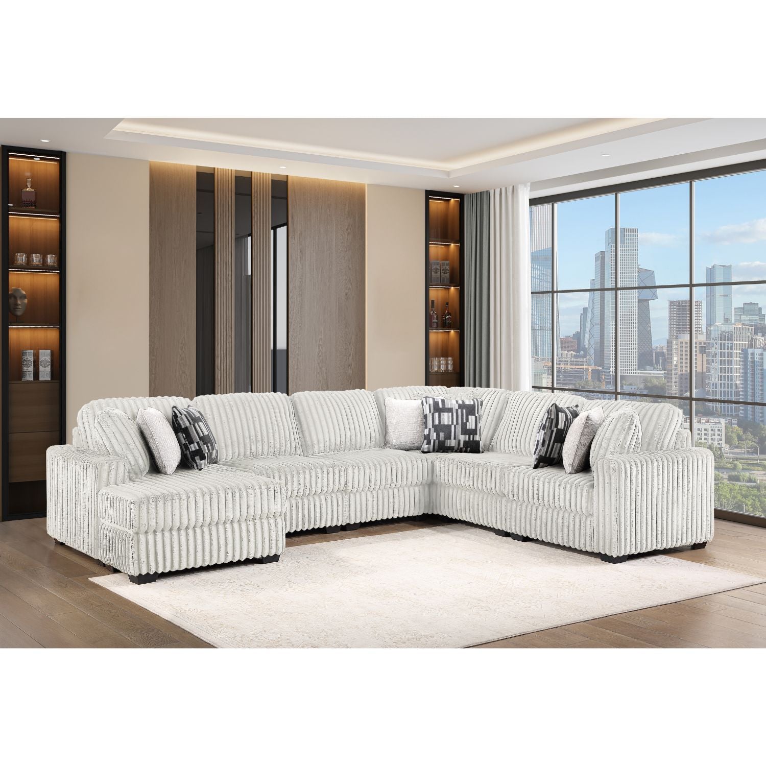 Snuggle - Living Room Sectional Matrix Furniture Group