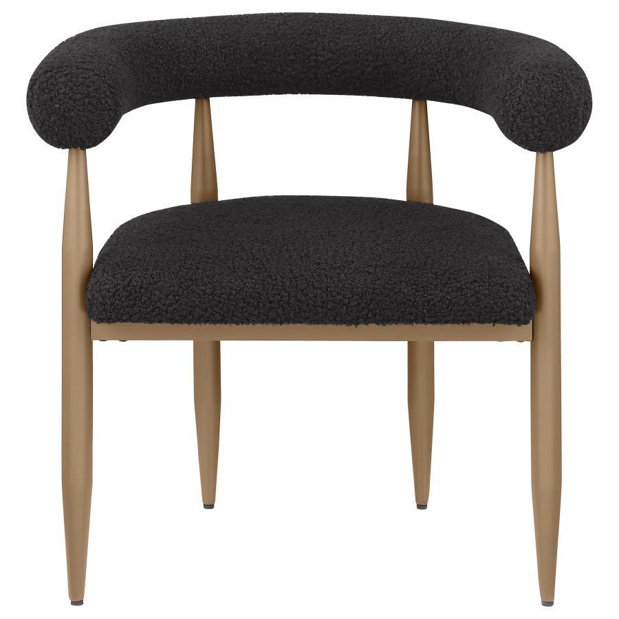 Dunmore - Boucle Upholstered Dining Arm Chair (Set of 2) Coaster Fine Furniture