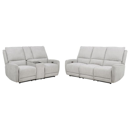 Sylmar - Chenille Power Reclining Sofa Set Coaster Fine Furniture