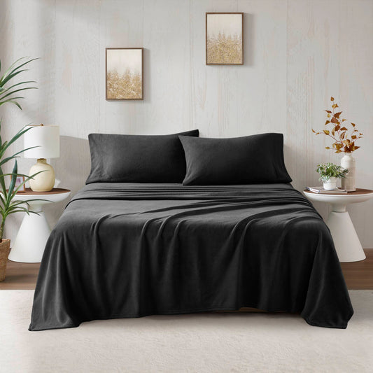California King Sheet Set - Black True North by Sleep Philosophy