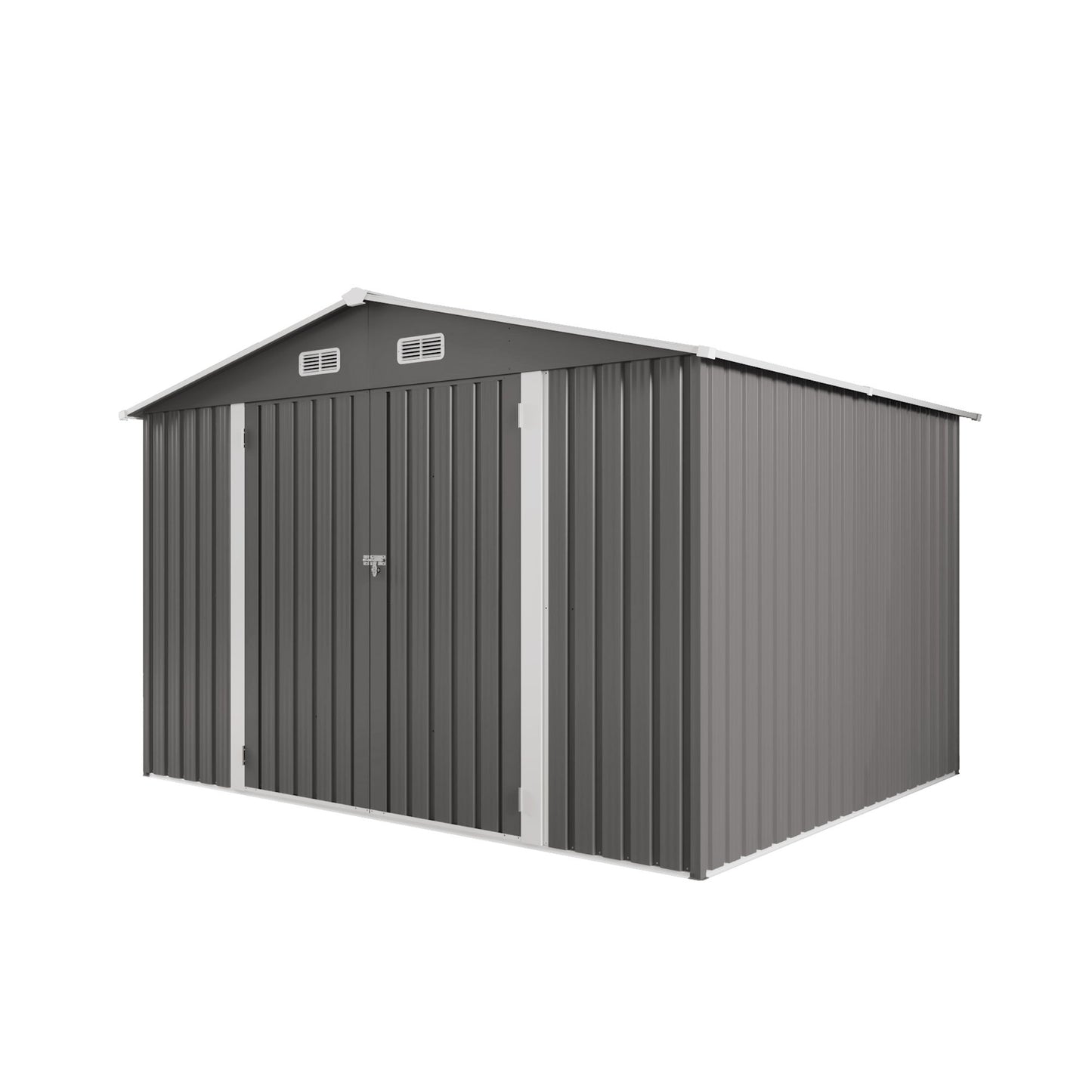 Large Outdoor Storage Shed With Lockable Door, Air Vent Daily Nest