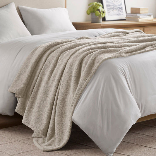 Dream Soft - Blanket - Taupe Madison Park