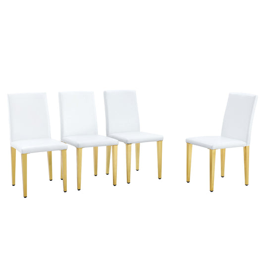 Elegant Upholstered Chairs With Metal Legs Home Essentials