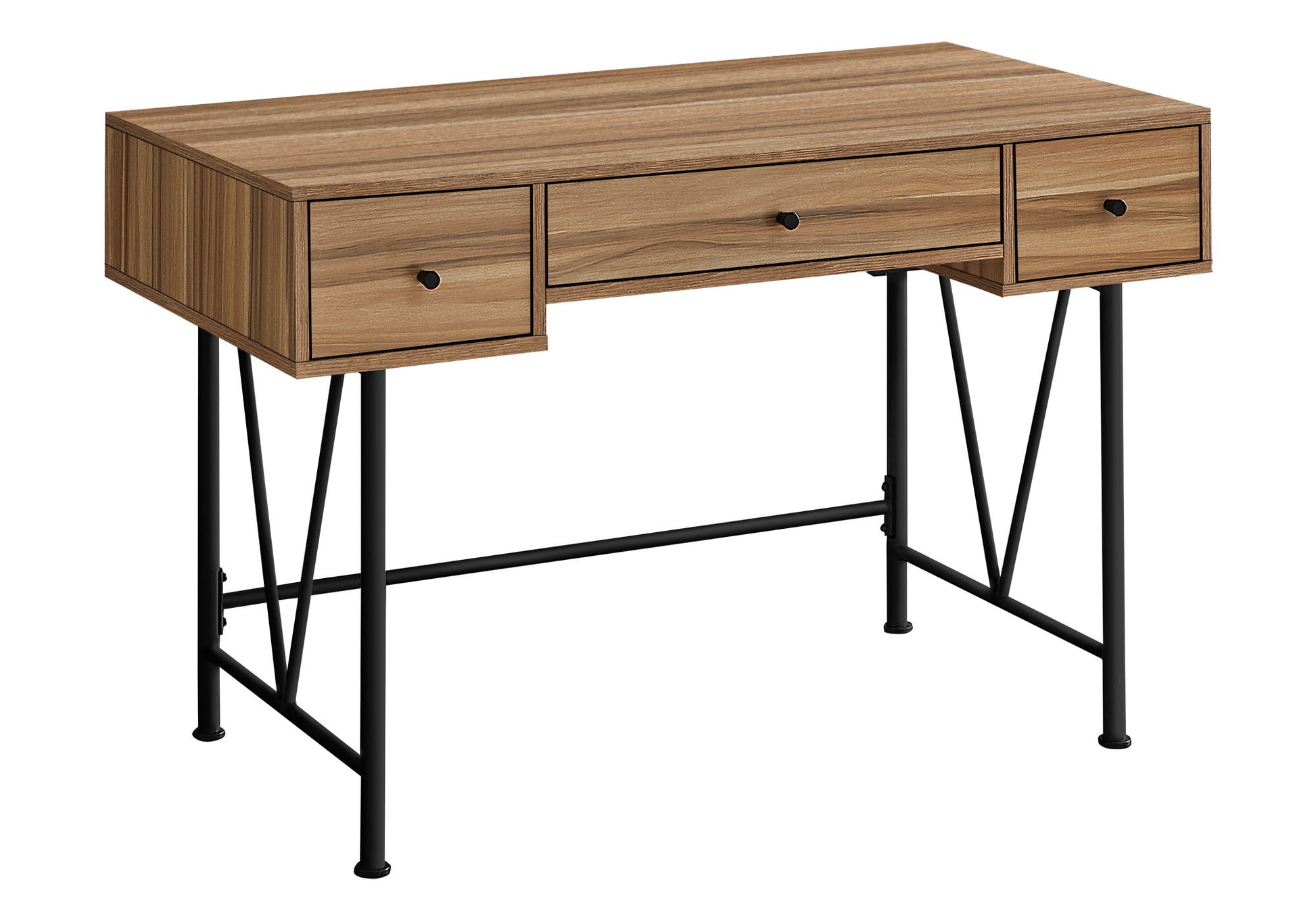 Computer Desk For Home Office, Stylish Design, Storage Drawers, Transitional 8th Street