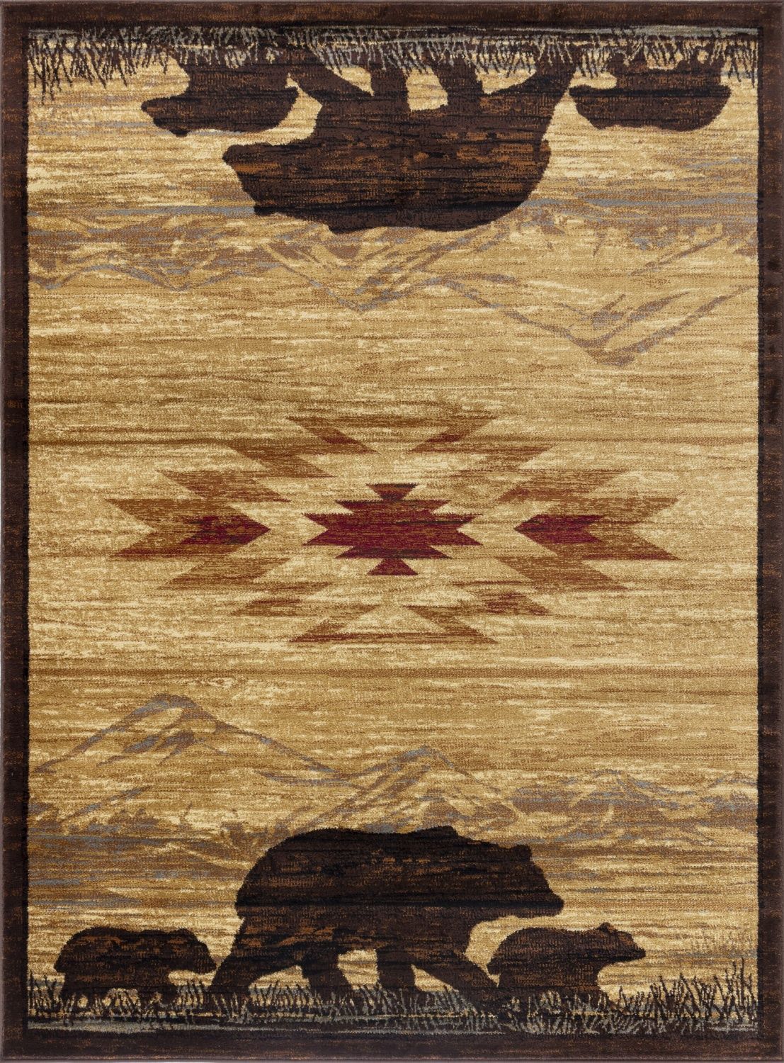 Nature's Nest - GC_CBL3006 Lodge Area Rug