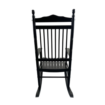 Balcony Porch Adult Rocking Chair - Wood Home Essentials