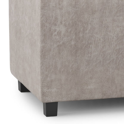 Avalon - Upholstered Storage Ottoman Simpli-Home