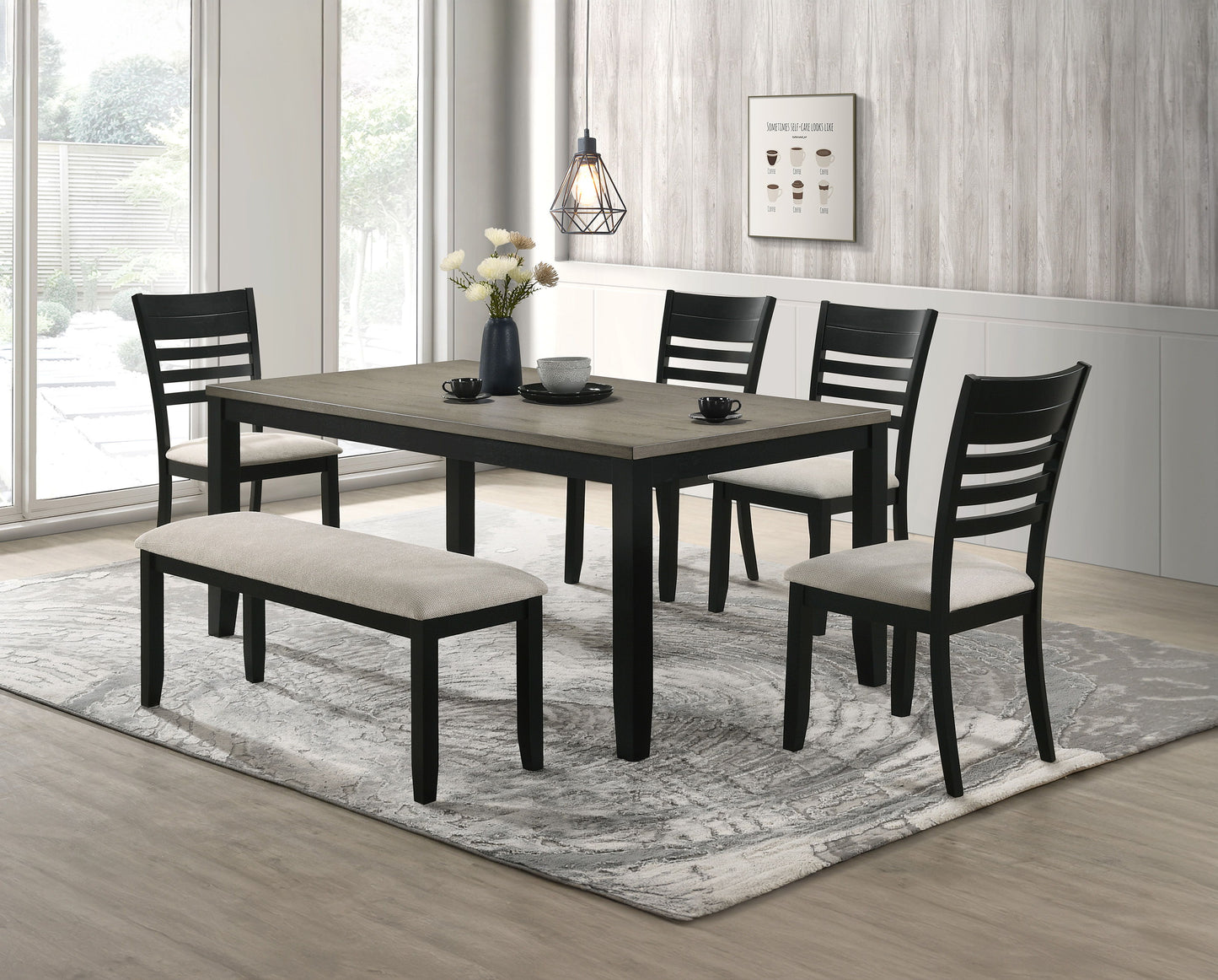 Folio - Bench - Black / Gray