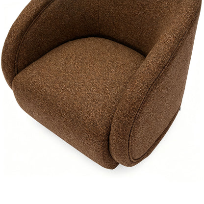 Palermo - Swivel Chair - Brown Home Essentials