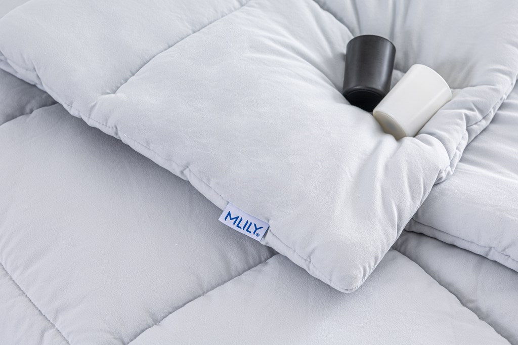 MLILY Soft Washed Down Alternative Comforter Set MLILY