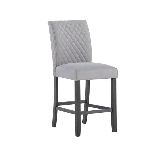 Jasmine - Barstool (Set of 2) - Gray Global Furniture USA