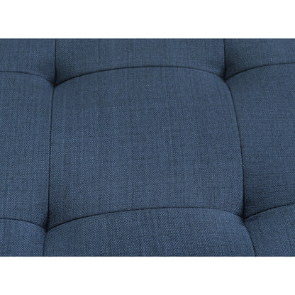 Loveseat - Blue - Fabric Emerald Home