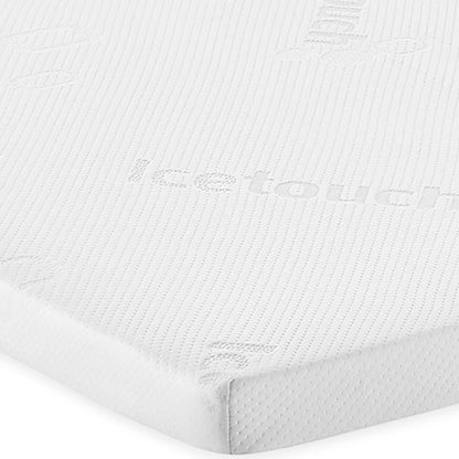 Klamath - 3" Memory Foam Mattress Topper With Breathable Cover And Dual-Layer Support Furniture Max