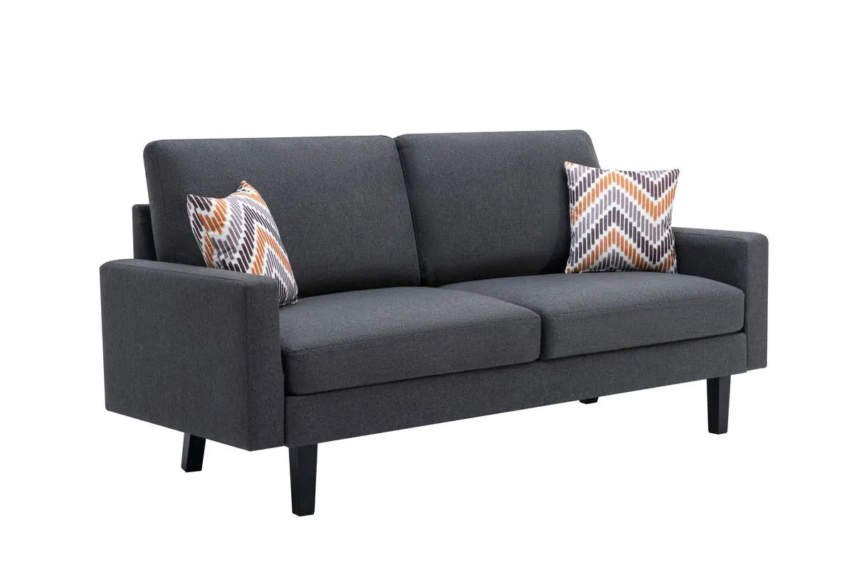 Bahamas - Sofa Set With 2 Throw Pillows Lilola Home