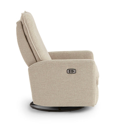 Calli Power Tilt-Headrest Swivel Glider Recliner Best Home Furnishings
