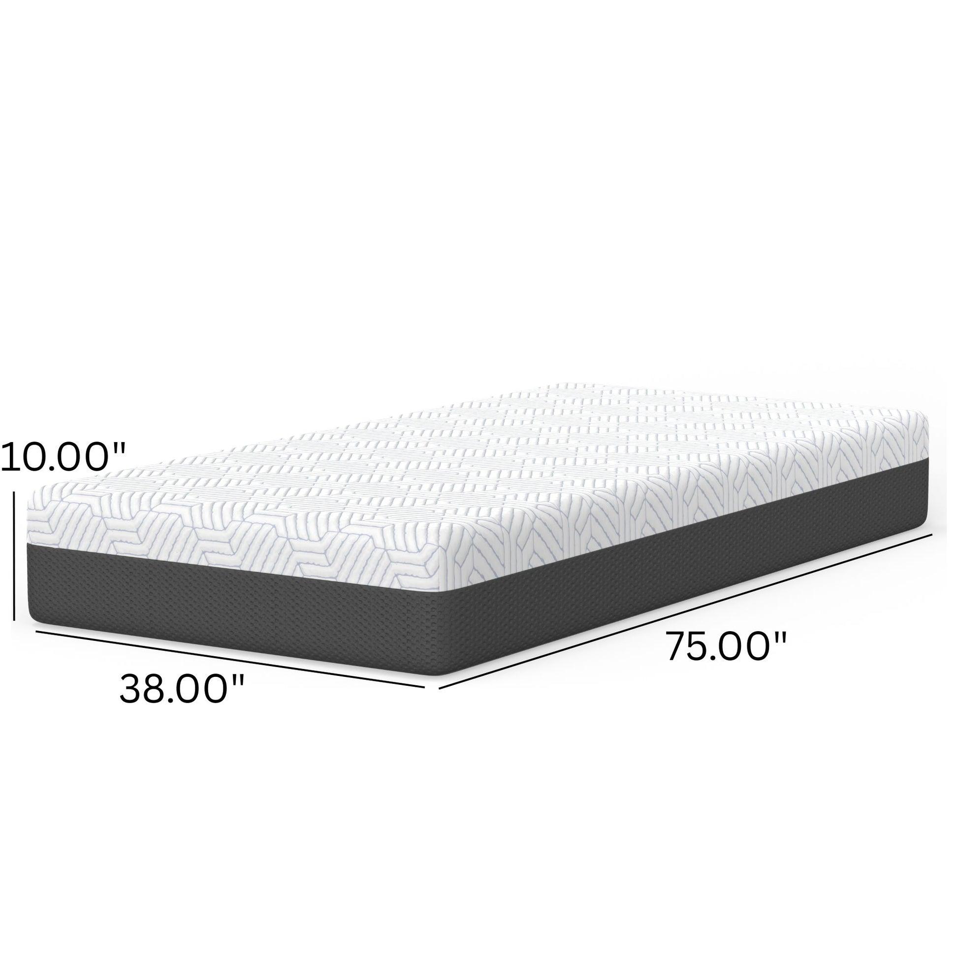 Pur Chill - 10" Medium Firm Mattress With Phase Change Cooling Fabric BedTech