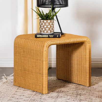 Cahya - Woven Rattan Table Coaster Fine Furniture