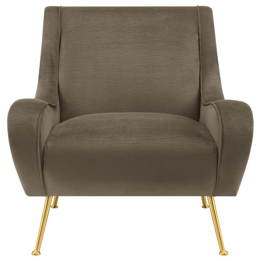 Ricci - Upholstered Saddle Arm Accent Chair Coaster Fine Furniture
