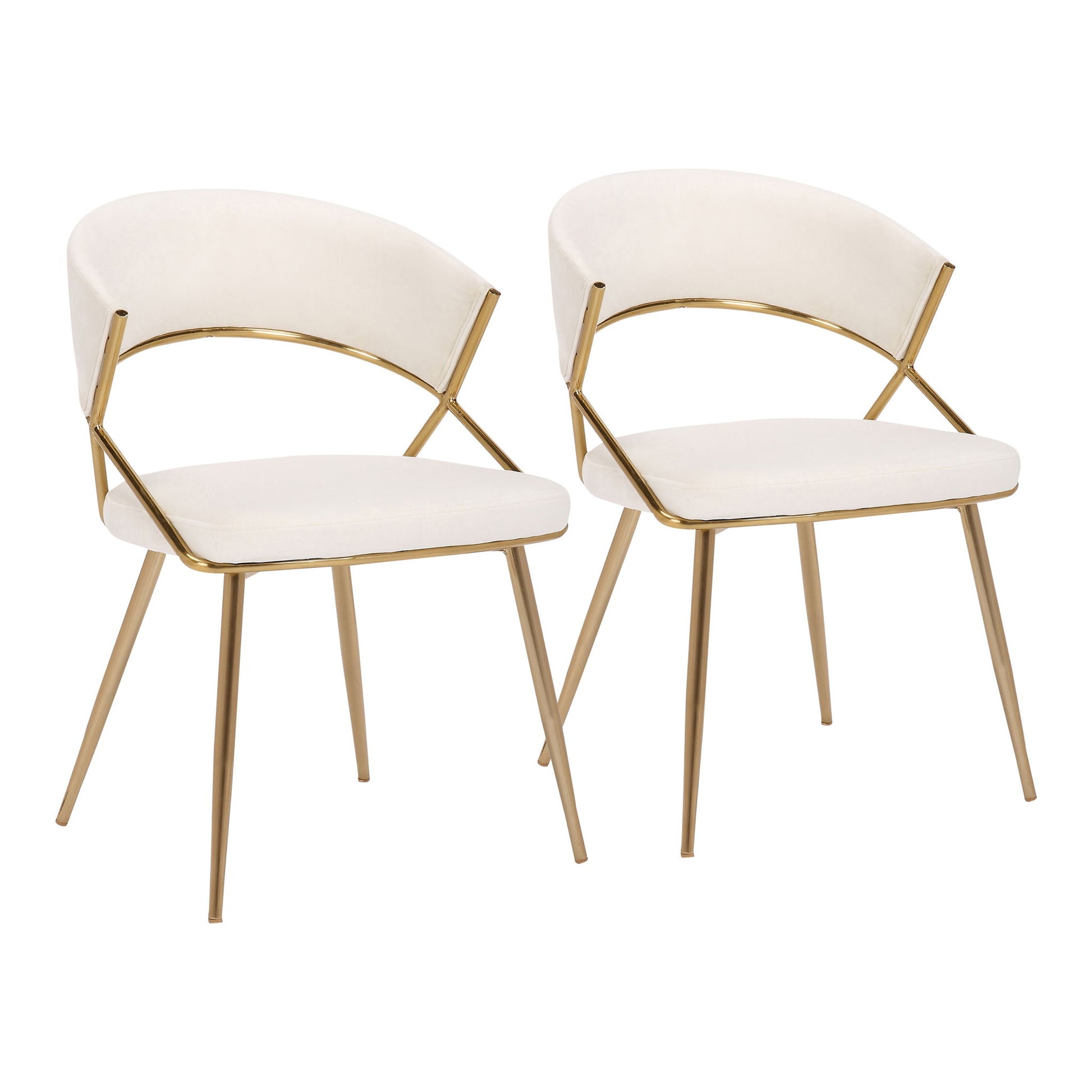 Jie - Glam Dining Chair (Set of 2) Lumi Source