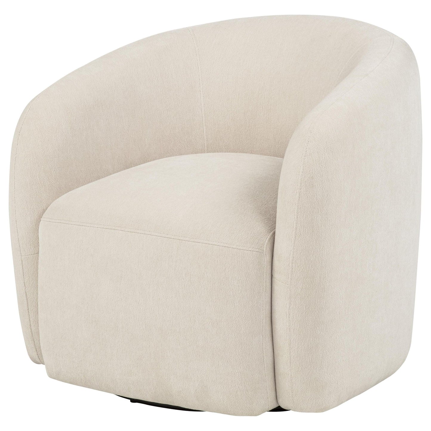 Stanley - Swivel Accent Chair - Beige Furniture Max