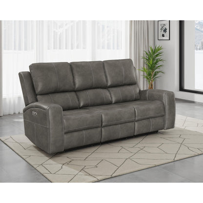 Boyce - Triple Power Reclining Sofa With Independent Headrest Furniture Max