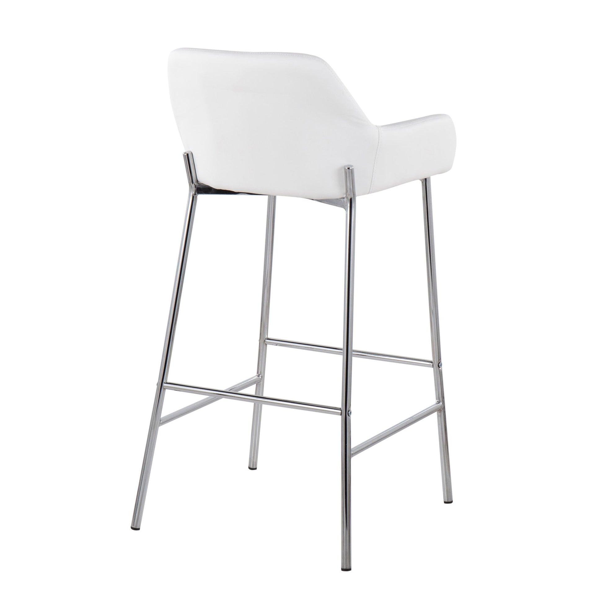 Daniella - Contemporary Fixed Height Barstool (Set of 2) Lumi Source