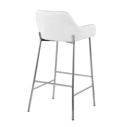 Daniella - Contemporary Fixed Height Barstool (Set of 2) Lumi Source