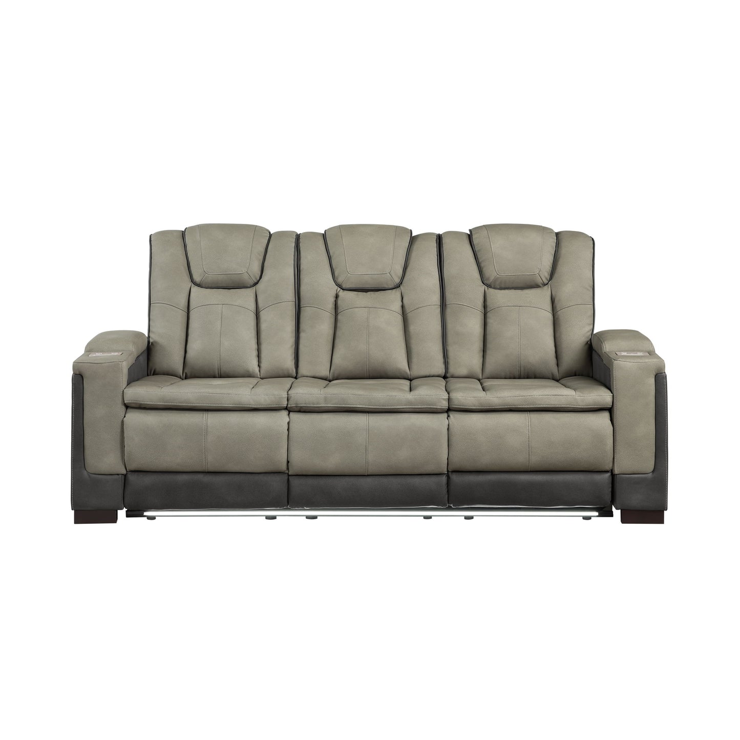 Bruno - Power Reclining Sofa With LED Lighting Matrix Furniture Group