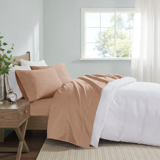 King 600 Thread Count Sheet Set - Rose Gold