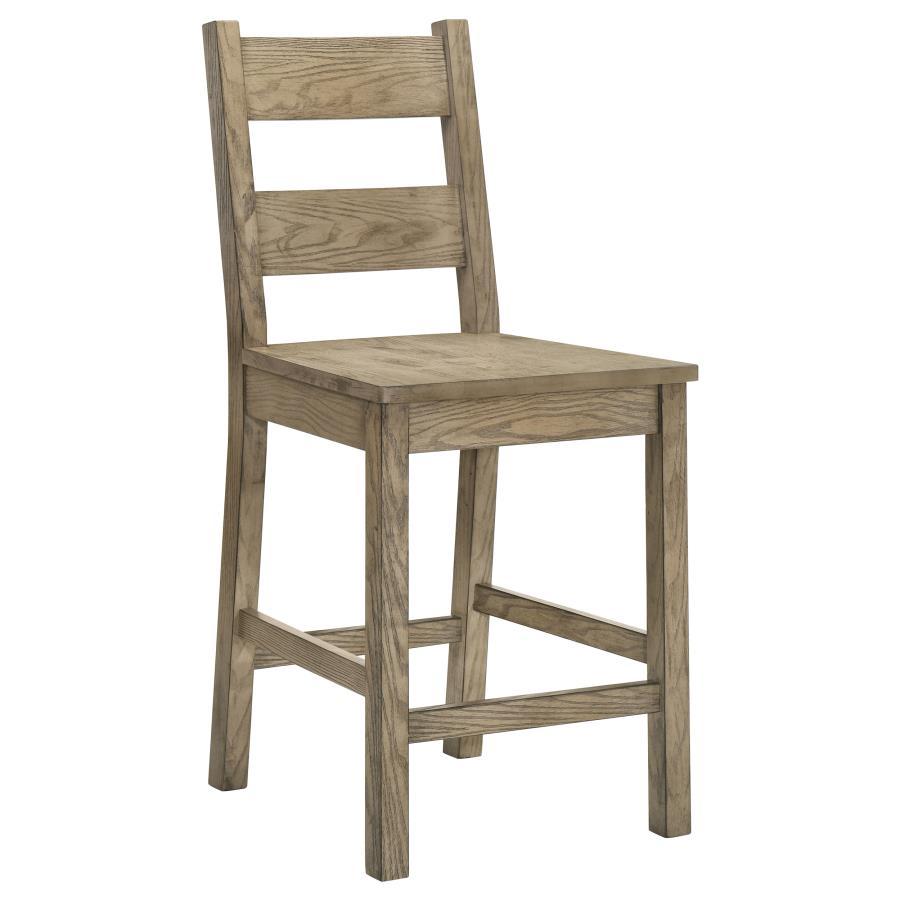 Cardova - Counter Height Dining Chair (Set of 2) - Vineyard Oak Coaster Fine Furniture