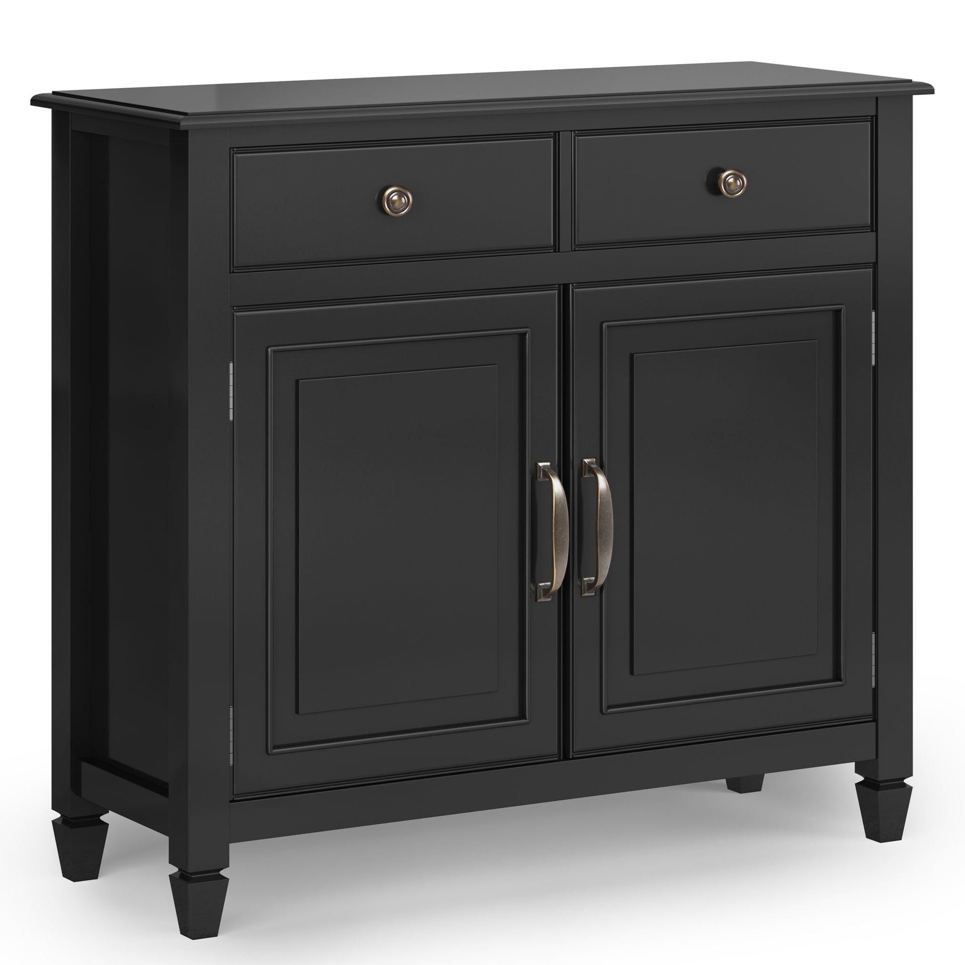 Connaught - Handcrafted Entryway Storage Cabinet Simpli-Home