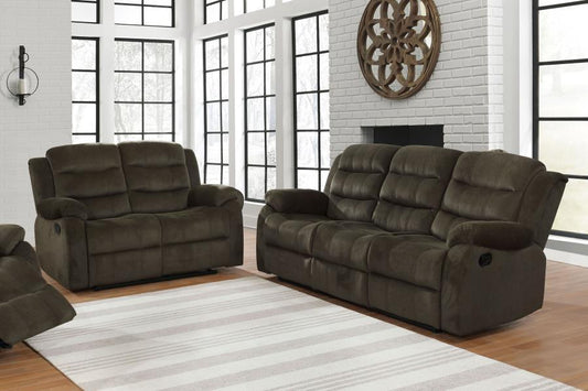 Rodman - Upholstered Reclining Sofa Set