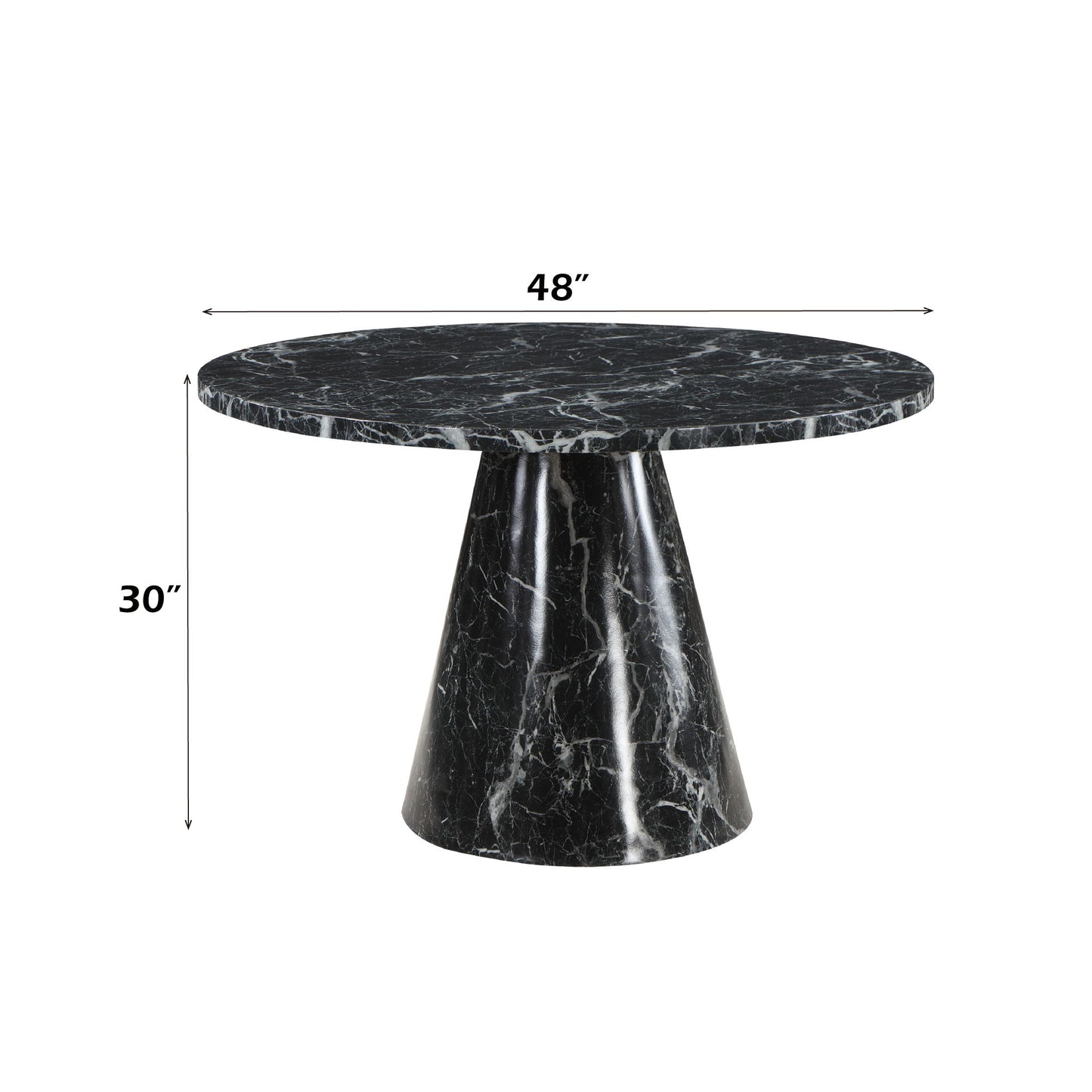 Hollis - Dining Table With Top - Multi Acme