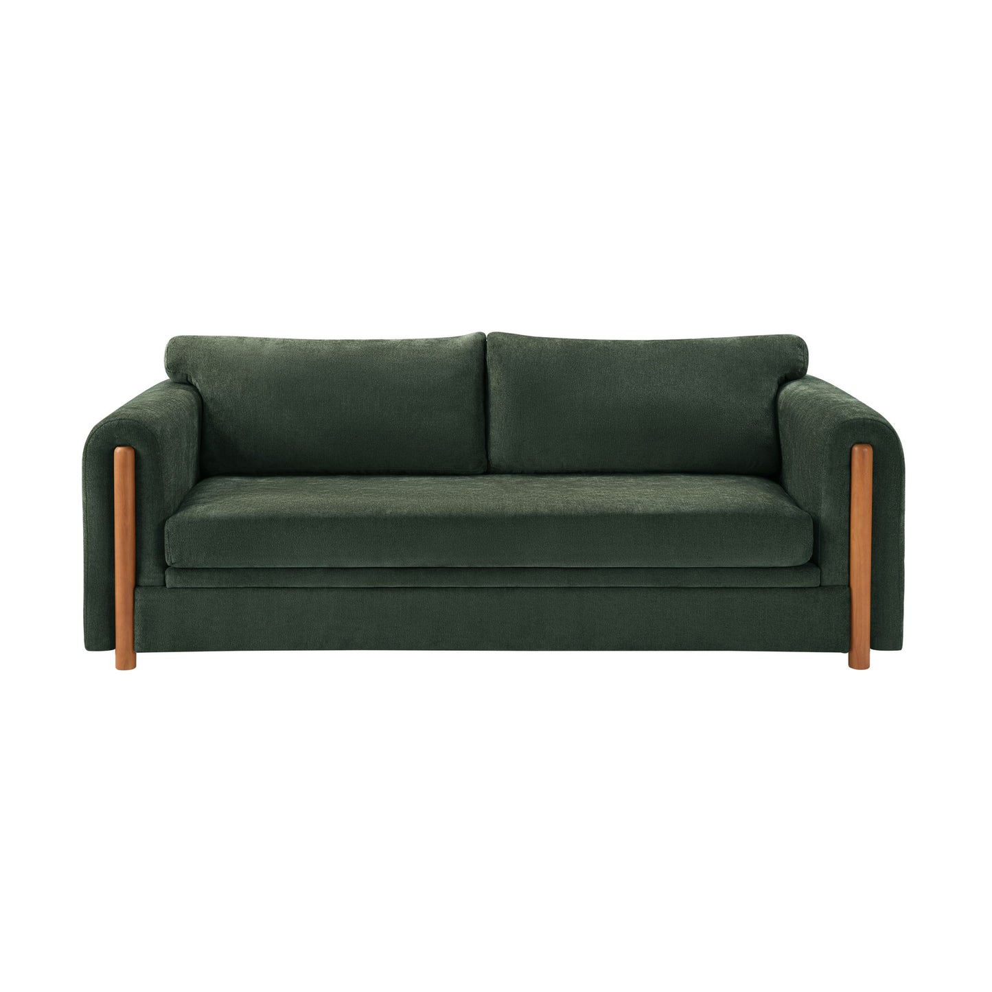 Modern 3 Seater Upholstered Couch Sofa For Living Room Noble House