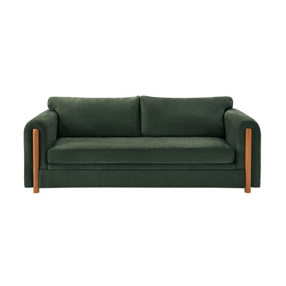 Modern 3 Seater Upholstered Couch Sofa For Living Room Noble House
