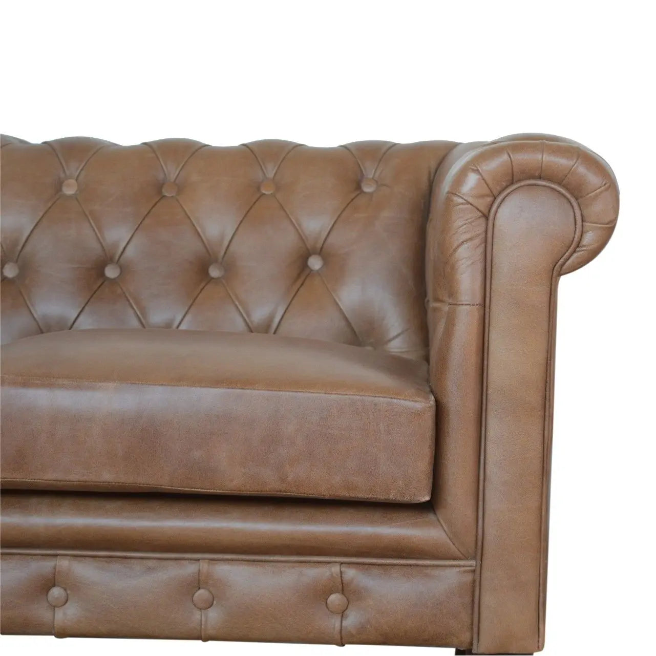Buffalo - Chesterfield Sofa - Brown Artisan Furniture