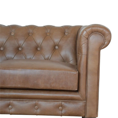 Buffalo - Chesterfield Sofa - Brown Artisan Furniture