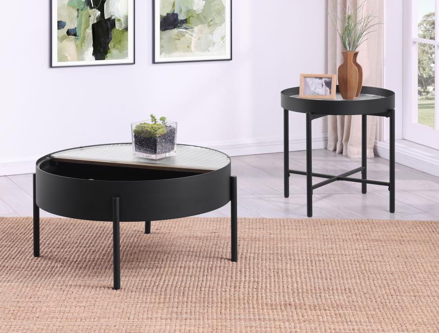 Ozella - Round Coffee Table Set Coaster Fine Furniture