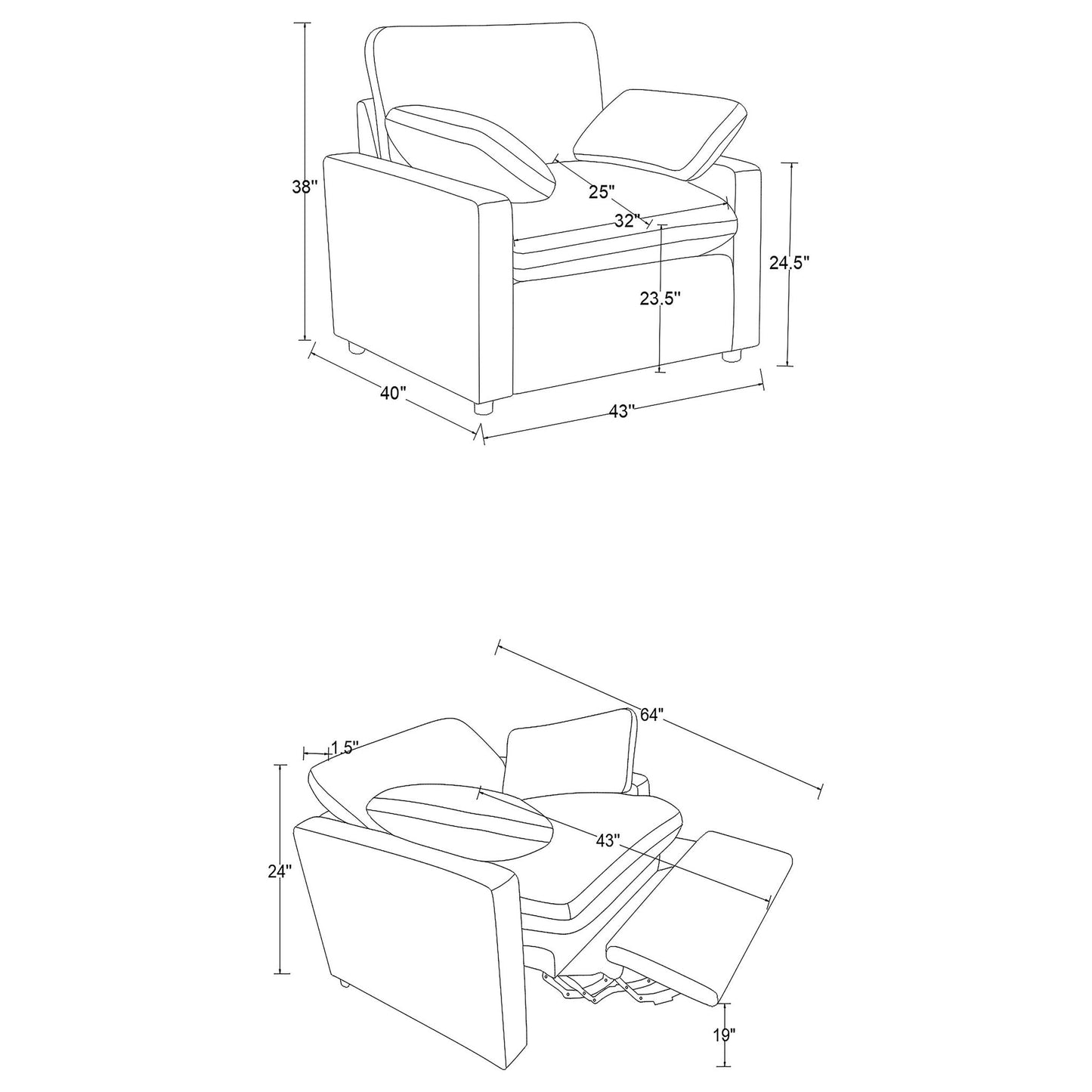 Hollander - Power Recliner Furniture Max