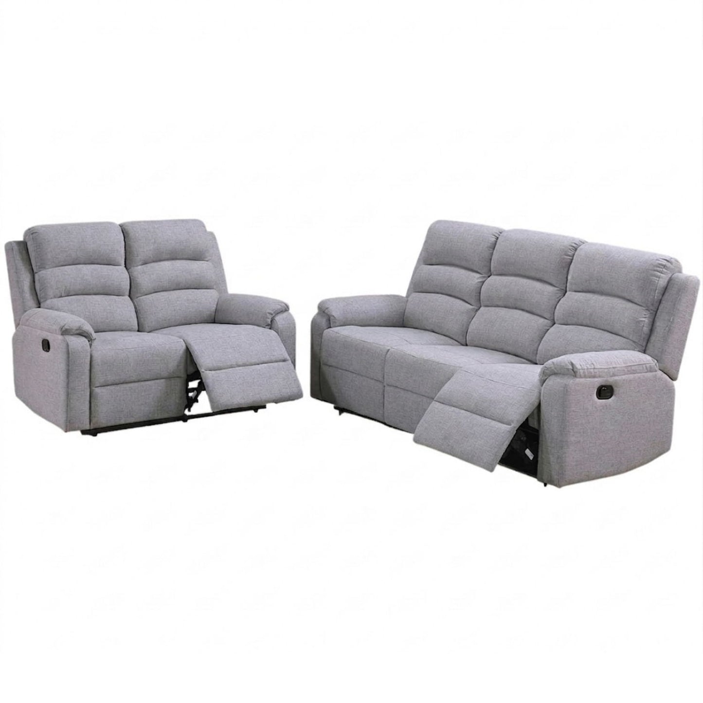 Modern Living Room Set With Manual Recliner Home Essentials