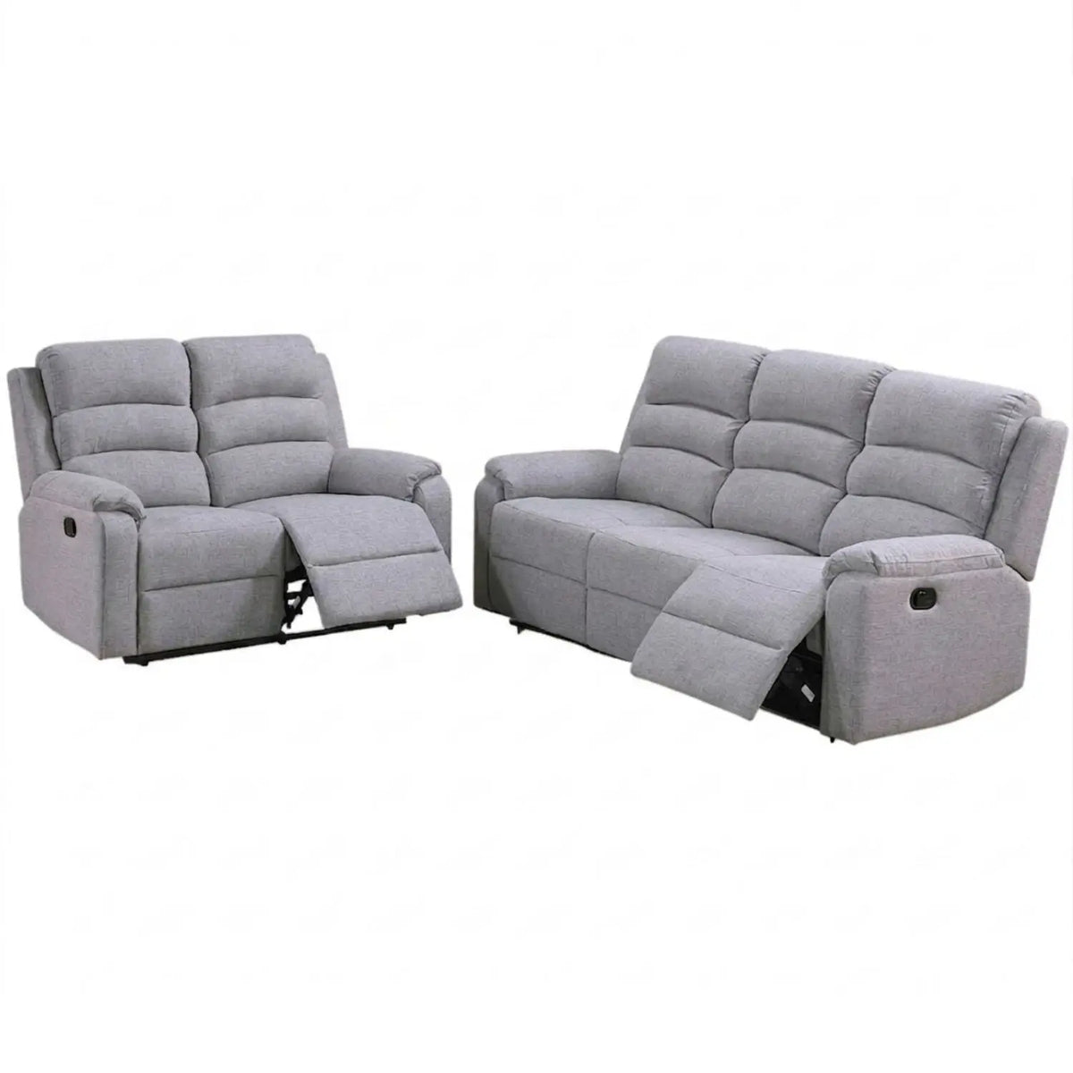 Modern Living Room Set With Manual Recliner Home Essentials