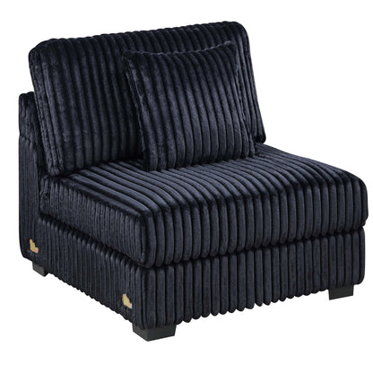 Contemporary Style Modular Sectional Sofa Set With USB, Cup Holder Home Essentials