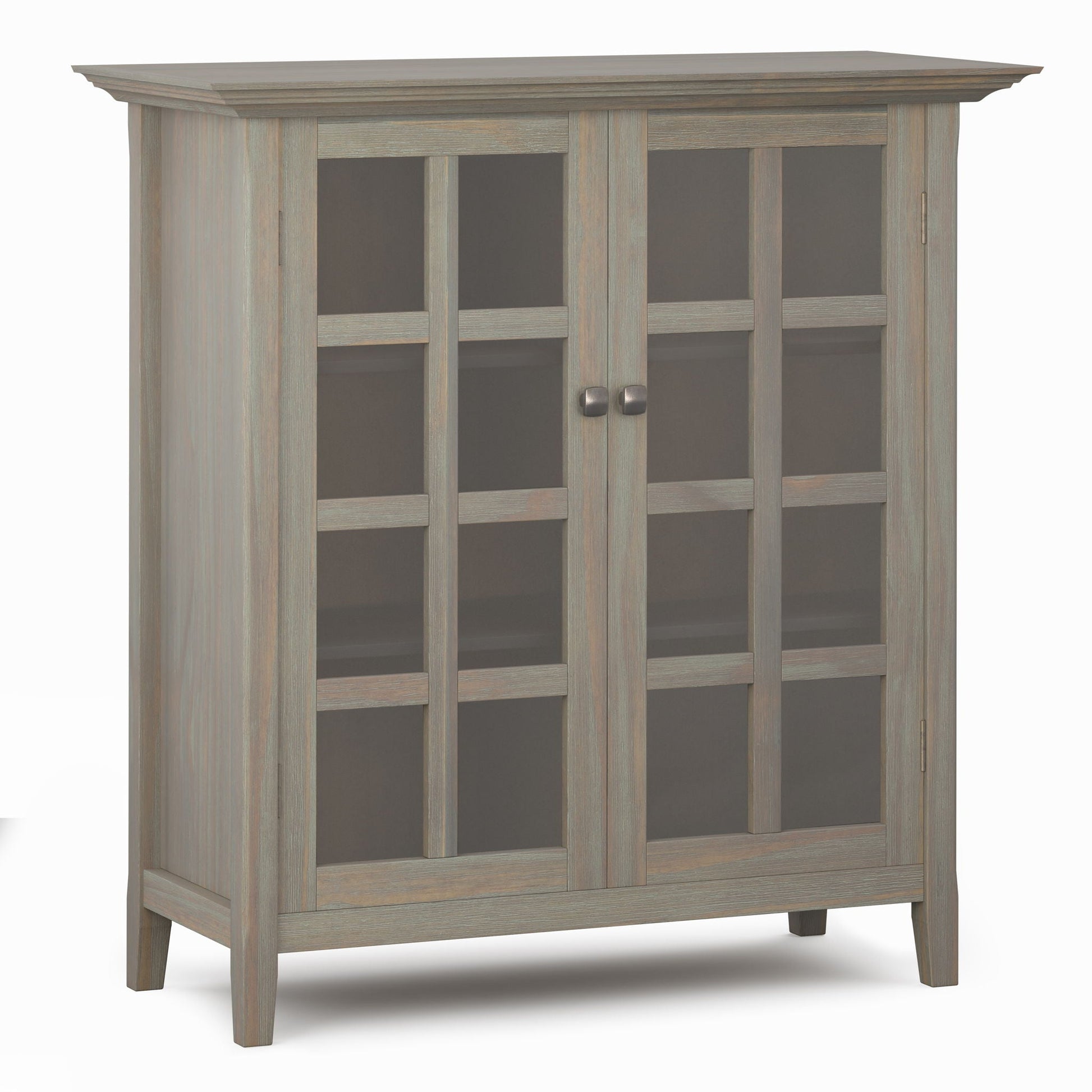 Acadian - Medium Storage Cabinet, Handcrafted Simpli-Home