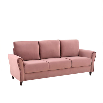 Patricia - Curved Arm 3 Seater Sofa US Pride