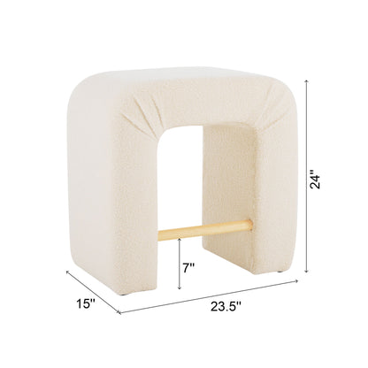 Boucle Stool (Set of 2) Noble House