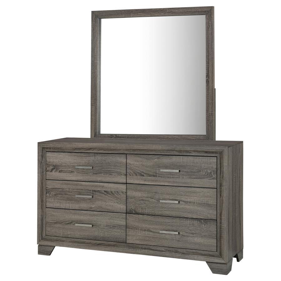 Wright - 6-Drawer Dresser Cabinet Coaster Fine Furniture