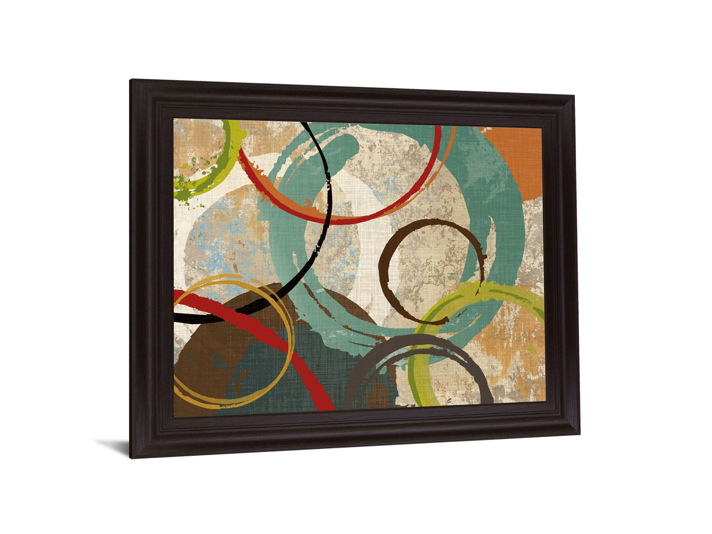 Whirlwind Echoes - 28" x 34" Framed Wall Art
