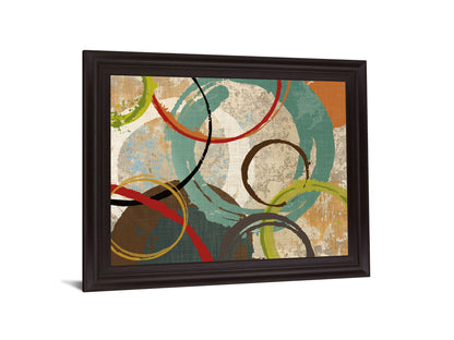 Whirlwind Echoes - 28" x 34" Framed Wall Art