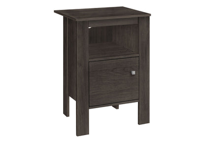 Accent Nightstand Side Table, Storage, Transitional - Oak 8th Street