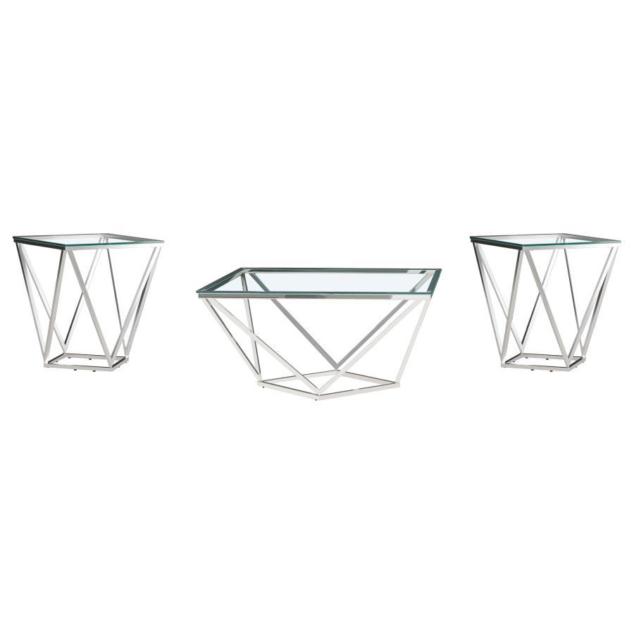 Brittania - Square Coffee Table Set Coaster Fine Furniture